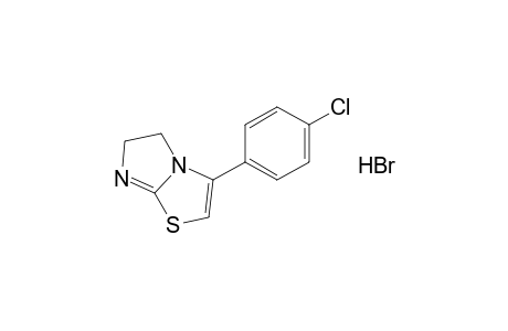 3-(p-chlorophenyl)-5,6-dihydroimidazo[2,1-b]thiazole, monohydrobromide