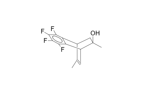 5-ENDO-HYDROXY-5,7-DIMETHYL-2,3-TETRAFLUOROBENZOBICYCLO[2.2.2]OCTA-2,7-DIENE