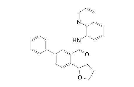 N-(quinolin-8-yl)-4-(tetrahydrofuran-2-yl)-[1,1'-biphenyl]-3-carboxamide
