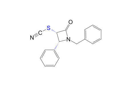 thiocyanic acid, cis-1-benzyl-2-oxo-4-phenyl-3-azetidinyl ester