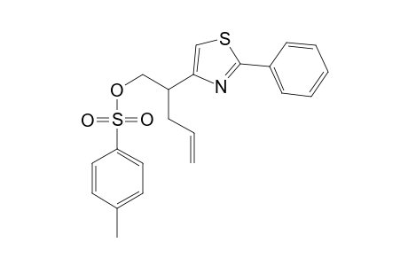 2-(2'-Phenylthiazol-4'-yl)pent-4-enyl p-Methylbenzenesulfonate