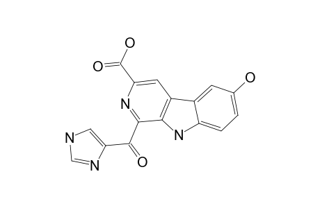 HYRTIOCARBOLINE;1-IMIDAZOYL-3-CARBOXY-6-HYDROXY-BETA-CARBOLINE
