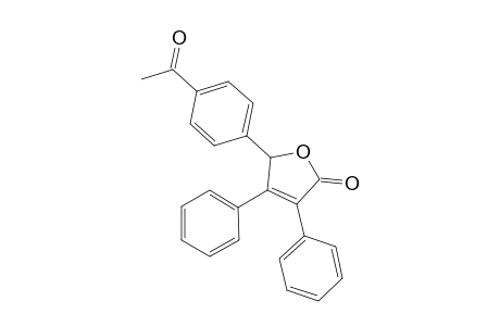 5-(4-Acetylphenyl)-3,4-diphenylfuran-2(5H)-one