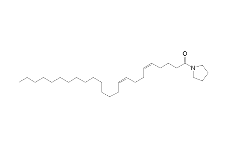 Tetracos-5,9-dienoic acid, pyrrolidide