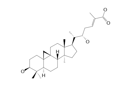 3-BETA,22S-DIHYDROXYCYCLOART-24E-EN-26-OIC-ACID