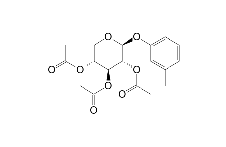 m-tolyl beta-D-xylopyranoside, triacetate