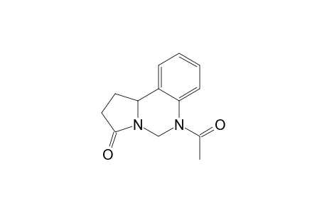 6-ACETYL-1,5,6,10B-TETRAHYDRO-2H-PYRROLO-[1,2-C]-QUINAZOLIN-3-ONE