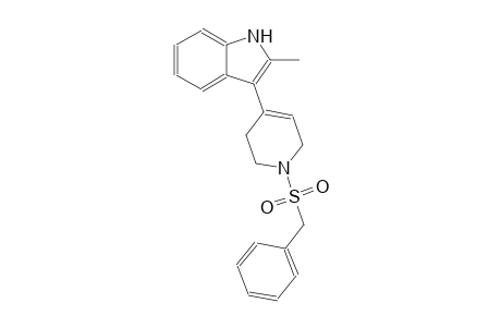 1H-indole, 2-methyl-3-[1,2,3,6-tetrahydro-1-[(phenylmethyl)sulfonyl]-4-pyridinyl]-