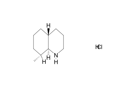 trans-DECAHYDRO-8a-METHYLQUINOLINE, HYDROCHLORIDE