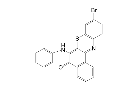 6-ANILINO-9-BROMO-5H-BENZO[a]PHENOTHIAZIN-5-ONE