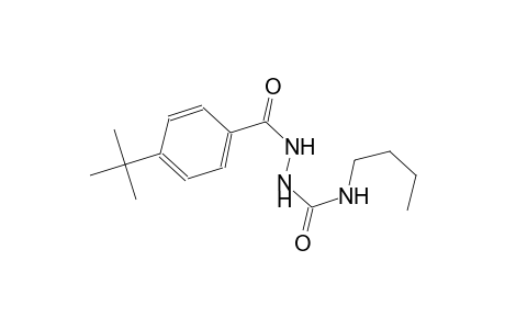 N-butyl-2-(4-tert-butylbenzoyl)hydrazinecarboxamide
