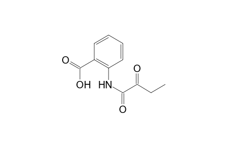 2-[(2-Oxobutanoyl)amino]benzoic acid