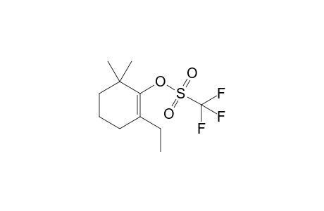 (2-ethyl-6,6-dimethyl-cyclohexen-1-yl) trifluoromethanesulfonate