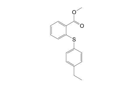 Methyl 2-(4-ethyl-phenylsulfanyl)-benzoate