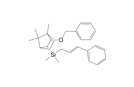 exo-3-(Dimethyl[(E)-3-phenyl-2-propen-1-yl]silyl)-exo-2-(benzyloxy)-1,7,7-trimethylbicyclo[2.2.1]heptane