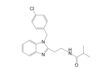 propanamide, N-[2-[1-[(4-chlorophenyl)methyl]-1H-benzimidazol-2-yl]ethyl]-2-methyl-