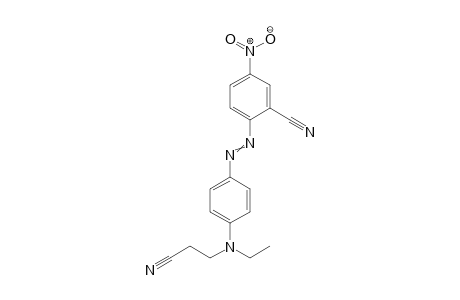 Benzonitrile, 2-[[4-[(2-cyanoethyl)ethylamino]phenyl]azo]-5-nitro-