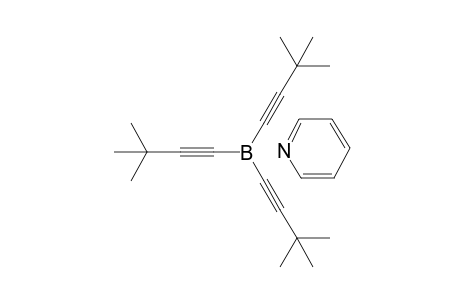 Tris(3,3-dimethyl-1-butynyl)borane-Pyridine