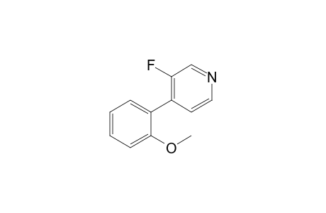 4-(2-Methoxyphenyl)-3-fluoropyridine