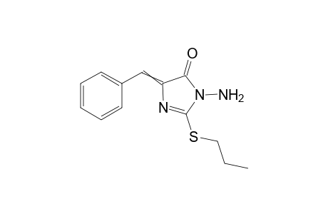 3-Amino-5-benzylidene-2-propylsulfanyl-imidazol-4-one
