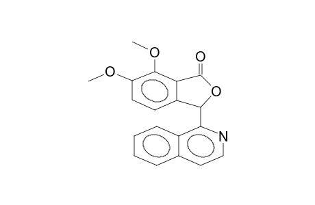 1-[1'-(4',5'-DIMETHOXYPHTHALIDYL)ISOQUINOLINE