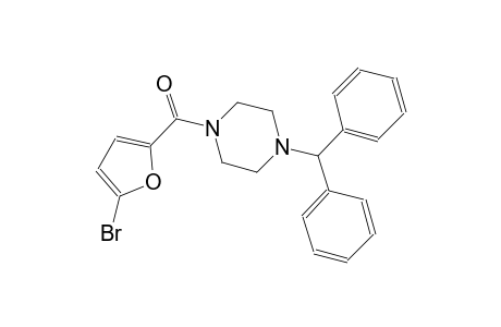 1-benzhydryl-4-(5-bromo-2-furoyl)piperazine