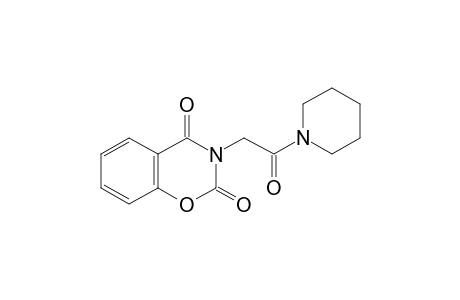 1-[(2,4-DIOXO-2H-1,3-BENZOXAZIN-3(4H)-YL)ACETYL]PIPERIDINE