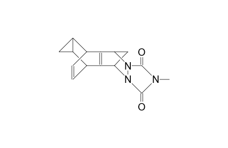 6-Methyl-4,6,8-triaza-5,7-dioxo-syn, endo-hexaacyclo(9.3.2.1/3,9/.0/2,10/4,8/.0/12,14/))pentadec-2(10),9-diene