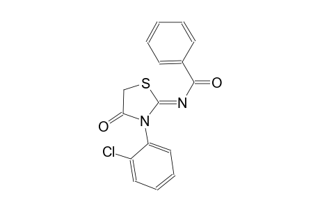 benzamide, N-[(2Z)-3-(2-chlorophenyl)-4-oxothiazolidinylidene]-