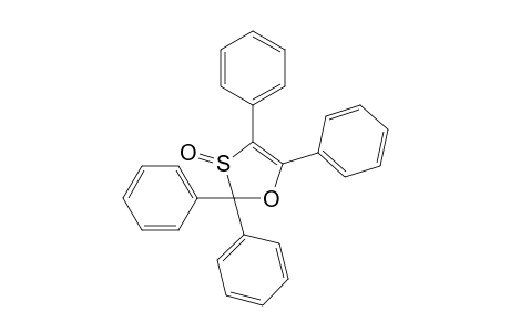 Tetraphenyl-1,3-oxathiol-S-oxide