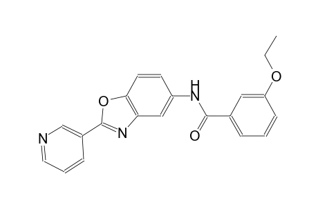 3-ethoxy-N-[2-(3-pyridinyl)-1,3-benzoxazol-5-yl]benzamide