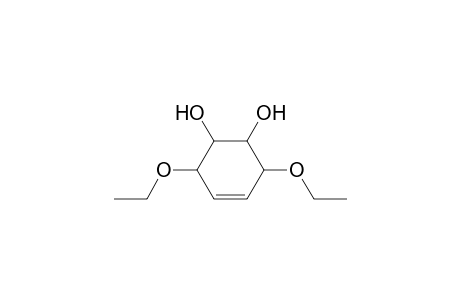 (1RS,2RS,3RS,6RS)-3,6-Diethoxycyclohex-4-en-1,2-diol