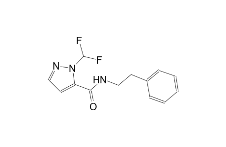 1-(difluoromethyl)-N-(2-phenylethyl)-1H-pyrazole-5-carboxamide