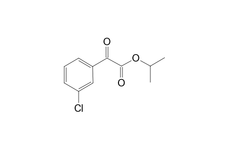 Iso-Propyl-2-(3-chlorophenyl)-2-oxoacetate