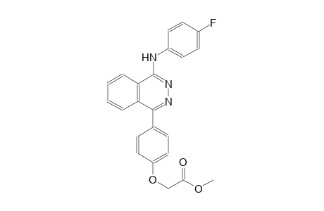 methyl {4-[4-(4-fluoroanilino)-1-phthalazinyl]phenoxy}acetate