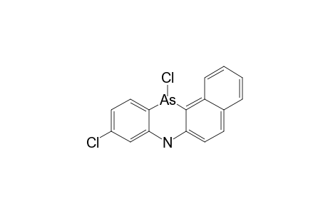 BENZO-[A]-9-CHLORO-PHENARSAZINE-12-CHLORIDE