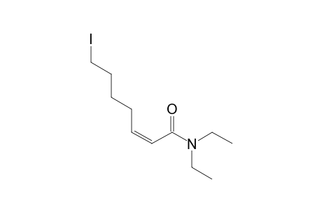 (Z)-N,N-Diethyl 7-iodohept-2-enamide