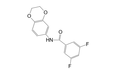 N-(2,3-dihydro-1,4-benzodioxin-6-yl)-3,5-difluorobenzamide