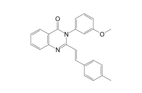 3-(3-Methoxy-phenyl)-2-(2-p-tolyl-vinyl)-3H-quinazolin-4-one