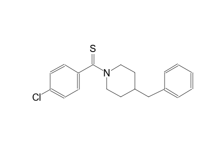 4-benzyl-1-(4-chlorobenzothioyl)piperidine