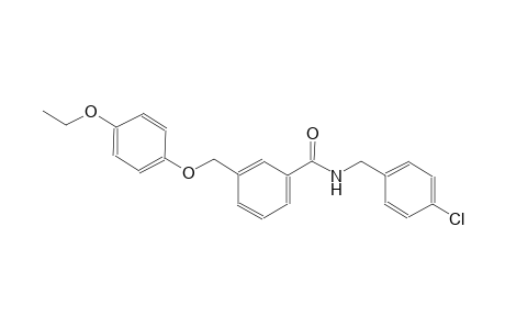 N-(4-chlorobenzyl)-3-[(4-ethoxyphenoxy)methyl]benzamide