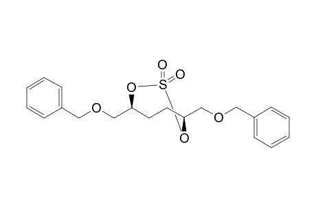 (4S,7S)-4,7-bis(benzoxymethyl)-1,3,2-dioxathiepane 2,2-dioxide
