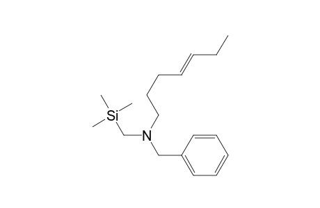 7-[N-Benzyl-N-[(trimethylsilyl)methyl]amino]-3-heptene
