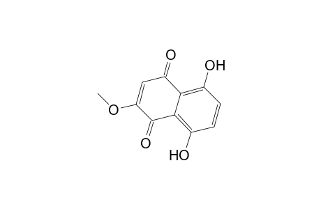 1,4-Naphthalenedione, 5,8-dihydroxy-2-methoxy-
