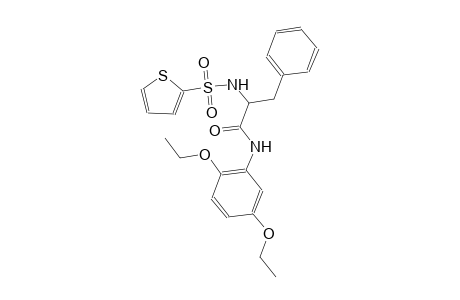 benzenepropanamide, N-(2,5-diethoxyphenyl)-alpha-[(2-thienylsulfonyl)amino]-