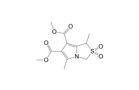 Dimethyl 2,2-dioxo-1,5-dimethyl-1H,3H-pyrrolo[1,2-c][1,3]thiazole-6,7-dicarboxylate