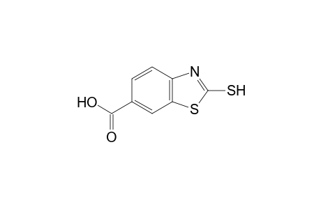 2-mercapto-6-benzothiazolecarboxylic acid