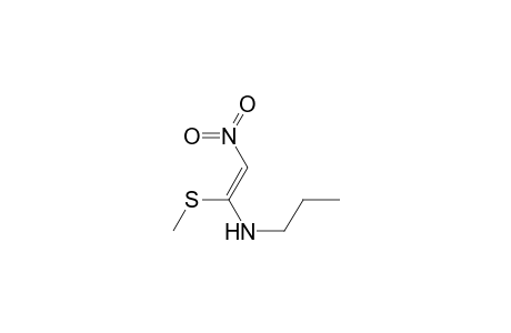 1-(Methylthio)-1-n-propylamino-2-nitroethylene