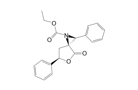 2,6-Diphenyl-4-oxo-5-oxa-1-ethoxycarbonyl-1-azaspiro[2,4]bicyclheptane