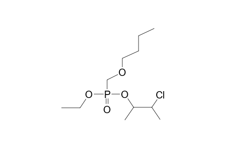O-ETHYL-O-(1-METHYL-2-CHLOROPROPYL)BUTOXYMETHYLPHOSPHONATE